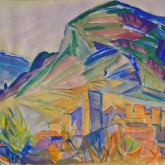 Les Salces gouache_2_10